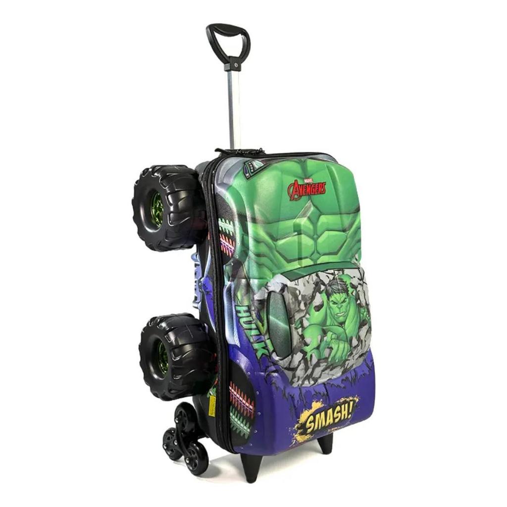Mala Mochila Infantil monster trucks Hul ...