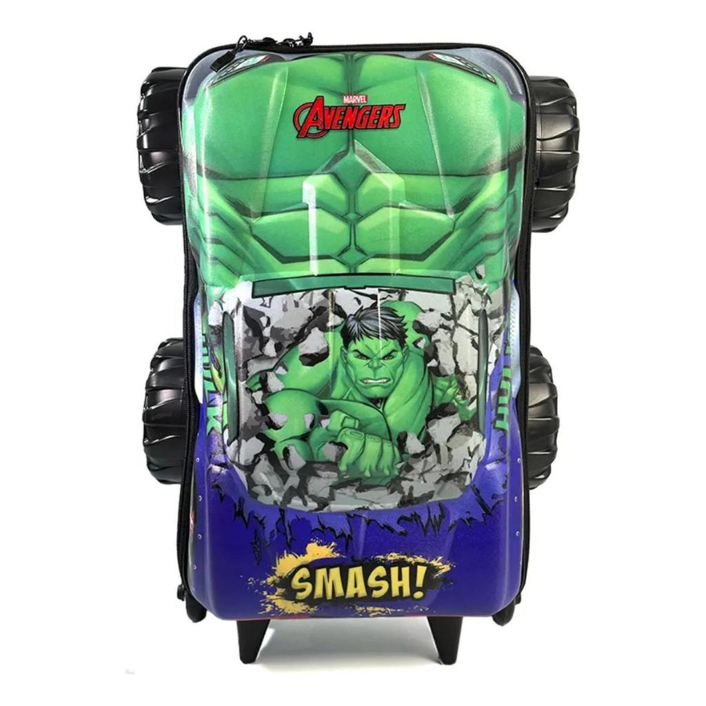 Mala Mochila Infantil monster trucks Hul ...