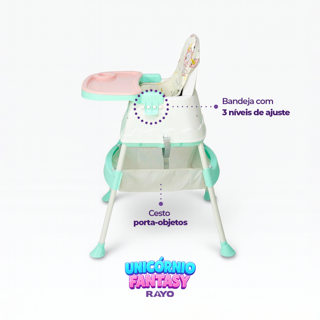 Cadeirinha Bebê de Alimentação Infantil 2...