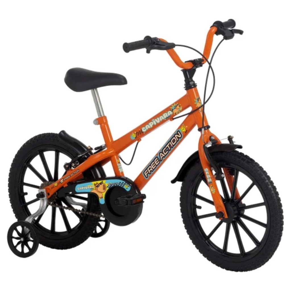 Bicicleta Infantil Aro 16 Caixa de Pinta ...