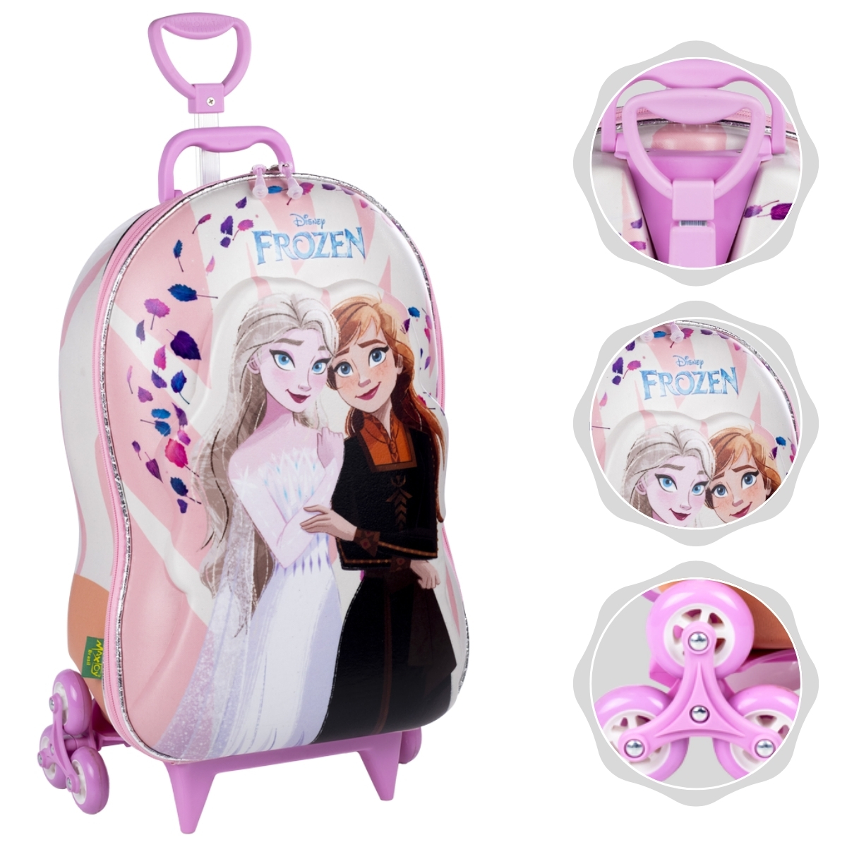 Mala Infantil Frozen Elsa e Anna Max Toy ...