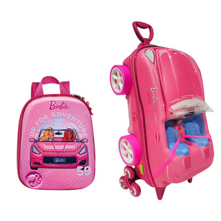 Kit Mala infantil com Lancheira Barbie Ma...